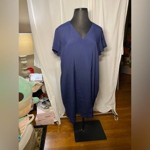 Universal Standard navy dress. Size 18.
